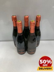 6 X BOTTLES OF METODO TRADICIONAL CAVA AMORANY CUVEE ESPECIAL BRUT 75CL