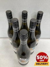 6 X BOTTLES OF LIMESTONE COAST 2022 SAUVIGNON BLANC DRY WHITE WINE 75CL