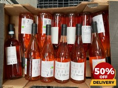 12 X BOTTLES OF ASSORTED ROSE WINE TO INCLUDE CERASUOLO D'ABRUZZO 2022 DRY ROSE WINE 75CL