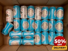 24 X CANS OF ASSORTED BEERS TO INCLUDE ROSA BLANCA MALLORCA 1927 BEER 330ML