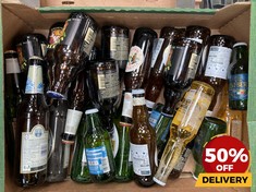 24 X BOTTLES OF ASSORTED LAGER/BEER TO INCLUDE CORONA EXTRA BEER 330ML