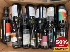 12 X BOTTLES OF ASSORTED RED WINE TO INCLUDE RESERVA PRIVADA