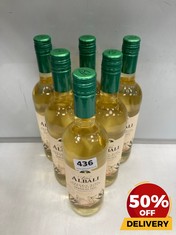 6 X BOTTLES OF FELIX SOLIS VINA ALBALI ORGANIC WINE VERDEJO 2022 WHITE WINE 75CL