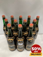 12 X BOTTLES OF CIDRE DE NORMANDIE SWEET CIDER 75CL