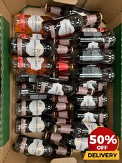 24 X BOTTLES OF ASSORTED INNIS & GUNNS TO INCLUDE CARIBBEAN RUM CASK SCOTTISH RED BEER 330ML