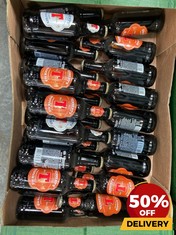 24 X BOTTLES OF ASSORTED TENNENTS TO INCLUDE TENNENTS GLUTEN FREE LAGER 330ML