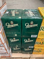 6 X PACKS OF 12 330ML STAROPRAMEN PRAGUE BEER IN THE WORLD BBE: NOV 24