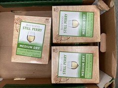 3 X BOXES OF BAYWOOD STILL PERRY - MEDIUM DRY WHITE WINE - 3L BBE.: 11/2024