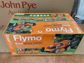 FLYMO EASISTORE 340R ELECTRIC WHEELED LAWNMOWER