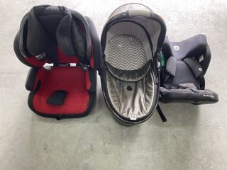 3 X ASSORTED CAR SEATS