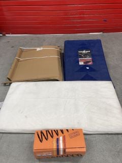 QTY OF ITEMS INC SINGLE COT MATTRESS