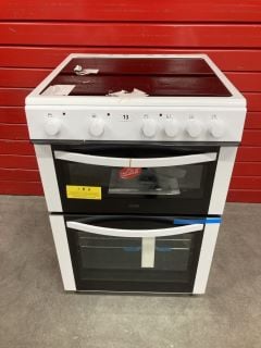 LOGIK ELECTRIC CERAMIC DOUBLE OVEN MODEL: LFTC60W22 RRP: £349.00