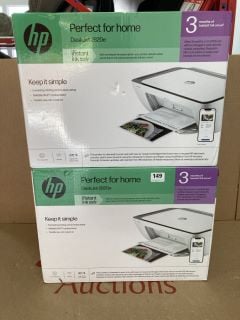 2 X HP DESKJET 2820E PRINTER