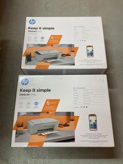 2 X PRINTERS INC HP DESKJET 2721E