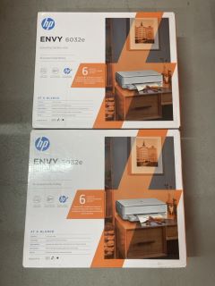 2 X HP ENVY 6032E PRINTER