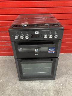 BEKO 4 GAS BURNER DOUBLE OVEN  MODEL: XDDF655T RRP: £399.00