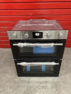 HISENSE DOUBLE INTERGRATED OVEN MODEL: BID75211XUK RRP: £329.00