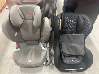 2 X CAR SEATS INC SPIDER-MAN CAR SEAT