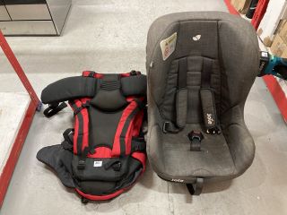 2 X ITEMS INC JOIE CAR SEAT