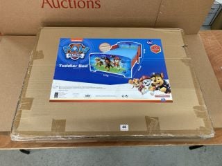 PAW PATROL TODDLER BED