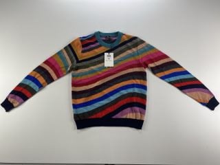 PAUL SMITH WOMEN'S KNITTED JUMPER. SIZE: M, MADE FROM: 100% WOOL. RRP: £465