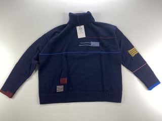 PAUL SMITH WOMEN'S KNITTED JUMPER. SIZE: M, MADE FROM: 80 WOOL 20 POLYAMIDE. RRP: £200