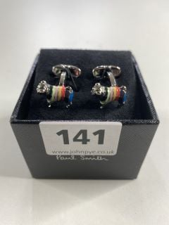 PAUL SMITH MEN'S CUFFLINK DOG. MADE FROM: 70 COPPER 30 ZINC WITH 100% ENAMEL PLATED. RRP: £100