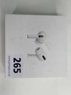 APPLE AIRPODS PRO WITH MAGSAFE CHARGING CASE EARPODS IN WHITE: MODEL NO A2083 / A2084 / A2190 (WITH BOX(NO CHARGER))  [JPTN40968]