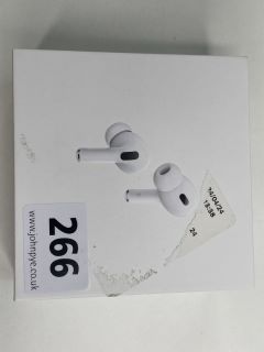 APPLE AIRPODS PRO (2ND GENERATION) EARPODS IN WHITE: MODEL NO A2698 A2699 A2700 (WITH BOX(NO CHARGER))  [JPTN40971]