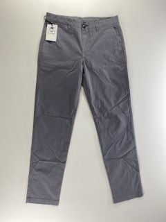 PAUL SMITH MENS TAPERED FIT STITCHED CHINO, SIZE-30, 98% COTTON 2% ELASTANE -RRP £130