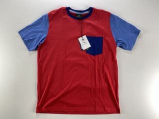 PAUL SMITH MEN'S LS CN REG FIT TSHIRT. SIZE: XL, MADE FROM: 100% ORGANIC COTTON. RRP: £65