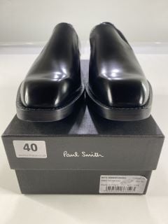 PAUL SMITH WOMEN'S SHOE HAWK BLACK. SIZE: 40, MADE FROM: 100% COW LEATHER UPPER/COW LEATHER SOLE. RRP: £425