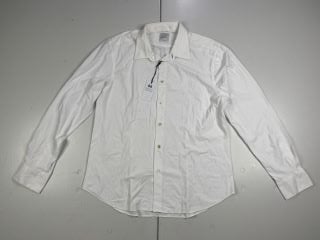 PAUL SMITH GENT'S S/C SLIM SHIRT. SIZE: XL, MADE FROM: 73 NYLON 27 ELASTANE. RRP: £170