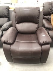 ASTAN CHAIR CHOCOLATE COLOUR SELF-HELP AND MASSAGE ( DIRTY ) .