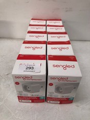 10 X SENGLED BRAND MATTER-ENABLED SMART PLUG.