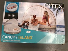 INTEX 58292EU - CREAM CANOPY INFLATABLE ISLAND - 199X150 CM.