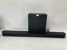 SAMSUNG SOUND BAR AND SPEAKER.