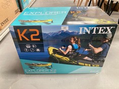 INTEX ADULT INFLATABLE KAYAK EXPLORER K2 FOR 2 PERSONS (68307).