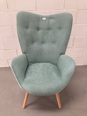 TURQUOISE ARMCHAIR COSY BRAND.