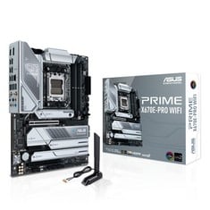 ASUS PRIME X670E-PRO WIFI - ATX MOTHERBOARD (AMD RYZEN AM5, PCIE 5.0, 4 M.2 SLOTS, DDR5, USB 3.2 GEN 2 X 2 C-TYPE, USB4 COMPATIBLE, WIFI 6E AND 2.5 GB ETHERNET) - RRP €324.99.