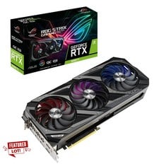 ASUS ROG STRIX NVIDIA GEFORCE RTX 3090 TI - GAMING GRAPHICS CARD - (PCIE 4.0, 12 GB GDDR6X, HDMI 2.1, DISPLAYPORT 1.4A, AXIAL-TECH FANS, 2.9 SLOTS, SUPER ALLOY POWER II, GPU TWEAK II) - RRP €1622.10.