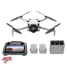 DJI PACK MINI 4 PRO FLY MORE WITH DJI RC 2 (REMOTE CONTROL SCREEN), 4K CAMERA DRONES, LESS THAN 249 G, 34 MIN FLIGHT TIME, 2 EXTRA BATTERIES, C0 - RRP 1128.92€.