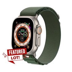 APPLE WATCH ULTRA 2 GREEN ALPINE LOOP 49MM RRP 849€.