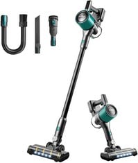 EUREKA AK9 CORDLESS HOOVER,HANDHELD HOOVER WITH 350W MOTOR AND LED DISPLAY,2 IN 1 CREVICE TOOL,UP TO 50 MINUTES RUN TIME,LIGHTWEIGHT FOR CLEANING MULTIPLE SURFACES - RRP 137€.