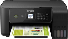 EPSON ECOTANK ET-2720 INKJET 33 PPM 5760 X 1440 DPI A4 WIFI - MULTIFUNCTION PRINTER (INKJET, COLOUR PRINTING, 5760 X 1440 DPI, A4, DIRECT PRINT, BLACK). - RRP €280.70.