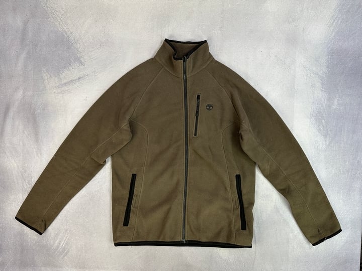 Timberland Fleece Zip Up Top  - Size M (VAT ONLY PAYABLE ON BUYERS PREMIUM)