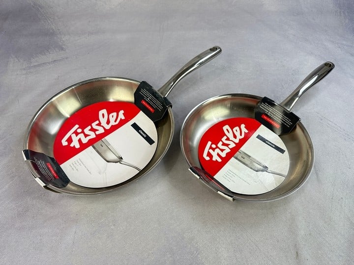 Fissler 2x Classic Frying Pans 28cm And 24cm (MPSE54501943) (VAT ONLY PAYABLE ON BUYERS PREMIUM)