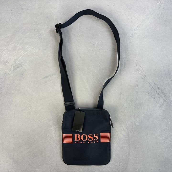 Hugo Boss Pixel Crossbody Bag With Tag, Dimensions 21x24x1cm (Approx)  (VAT ONLY PAYABLE ON BUYERS PREMIUM)