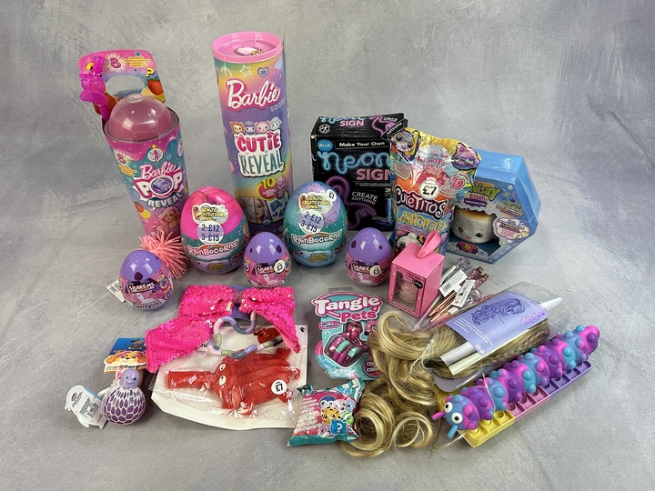 Various Seized Items Including Barbie Pop Reveal And Cutie Reveal (MPSS03110629) (VAT ONLY PAYABLE ON BUYERS PREMIUM)