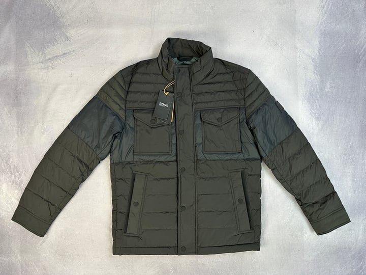 Hugo Boss Ovano Quilted Jacket With Tags - Size 46 (VAT ONLY PAYABLE ON BUYERS PREMIUM)